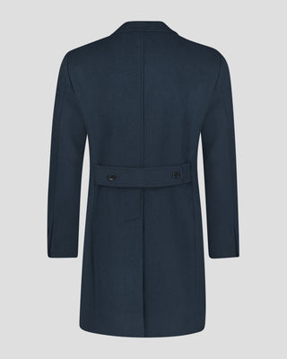 Southern Gents Single Breasted Coat - Navy