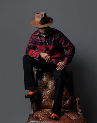 Southern Gents Logan Captoe Boots - Cognac + Black
