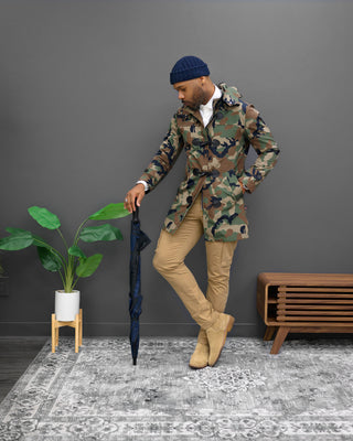Southern Gents Merino Wool + Cashmere Fisherman Beanie - Navy