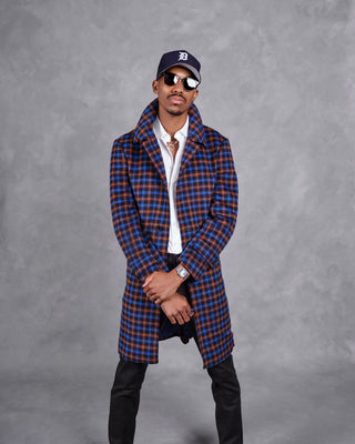 Southern Gents Car Coat – Royale + Coffee Plaid