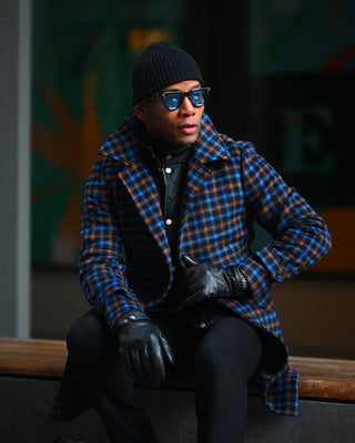 Southern Gents Car Coat – Royale + Coffee Plaid