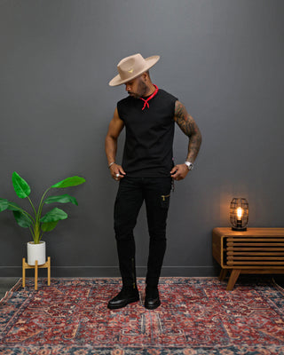 Southern Gents Naked Fedora - Camel