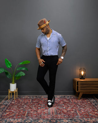 Southern Gents Slim Trouser  V2 - Black