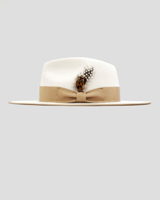 Southern Gents Ferguson Fedora - Ivory