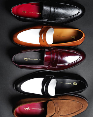 Southern Gents Lug Sole Penny Loafer 
