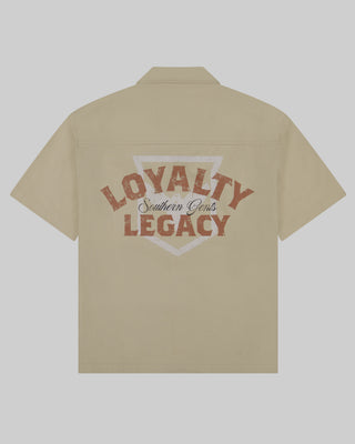 Southern Gents Mechanic Work Shirt - Sand