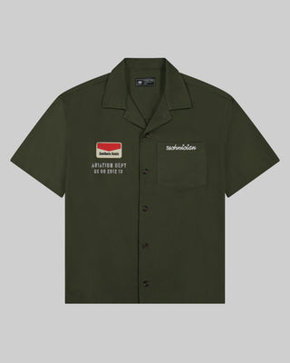 Southern Gents Mechanic Work Shirt - Olive Green