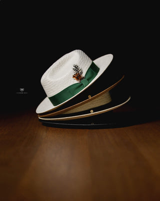 Southern Gents Miller Ranch Straw  Fedora - Ivory 