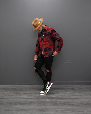 Southern Gents Ferguson Fedora - Mocha Brown