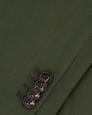 Southern Gents Double Breasted Blazer - Olive