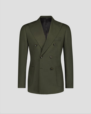 Southern Gents Double Breasted Blazer - Olive