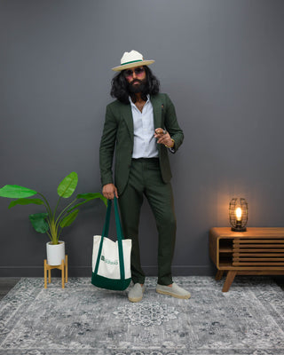 Southern Gents Olive Green Suit Blazer