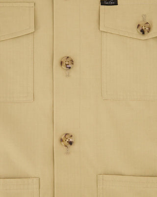 Southern Gents Lightweight Overshirt - Tan