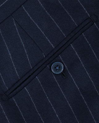 Southern Gents Dress Trouser - Navy Pinstripe