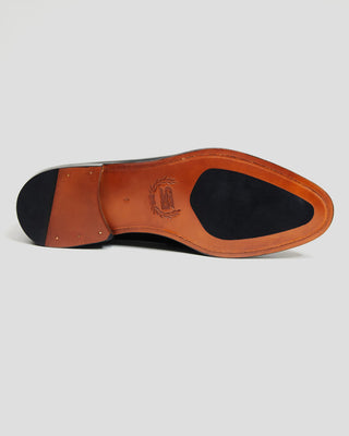 Southern Gents Smithson Penny Loafer - Black + White