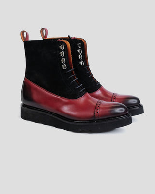 SG Logan Sport Boot - Black + Red