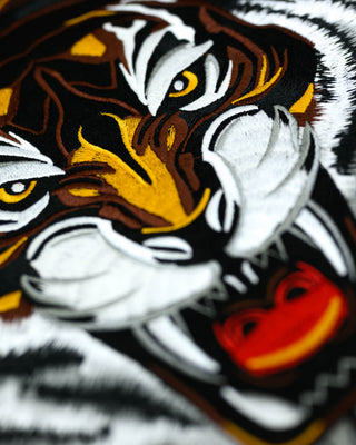 Southern Gents Silver Tiger Patch