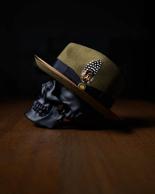 Southern Gents Trilby Fedora - Olive
