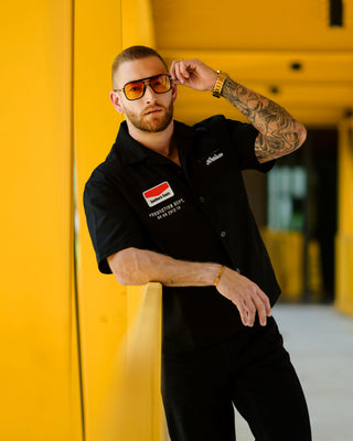 Southern Gents Mechanic Work Shirt - Black