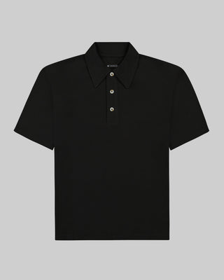Southern Gents Vintage Cotton Polo - Black