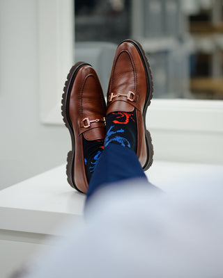 Southern Gents Smithson Horsebit Lug Loafer – Brown
