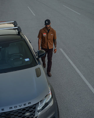 Southern Gents Mechanic Work Shirt - Brown