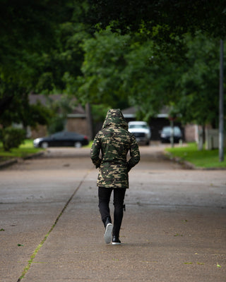 Southern Gents Toggle Raincoat - Camo