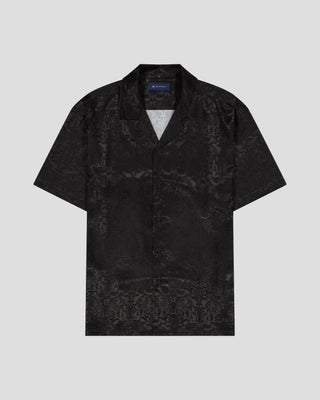 SG Camp Collar Shirt - Black Wild Tiger