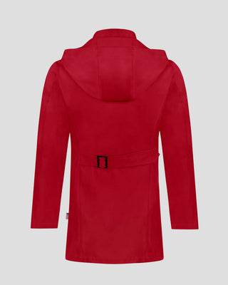 Southern Gents Toggle Raincoat - Red