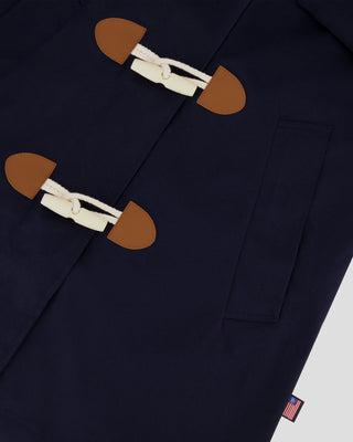 Southern Gents Toggle Raincoat - Navy