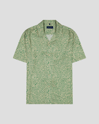 SG Camp Collar Shirt - Geometric Jungle