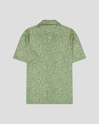 Southern Gents Camp Collar Shirt - Geometric Jungle