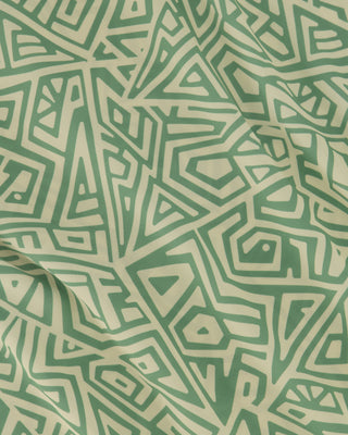 Southern Gents Camp Collar Shirt - Geometric Jungle