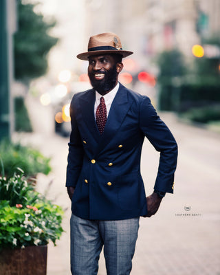 Southern Gents Trilby Fedora - Coffee 