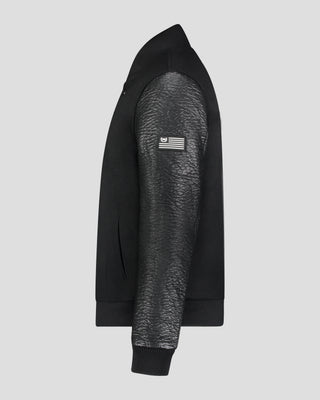 Southern Gents Varsity Jacket - Black Stealth