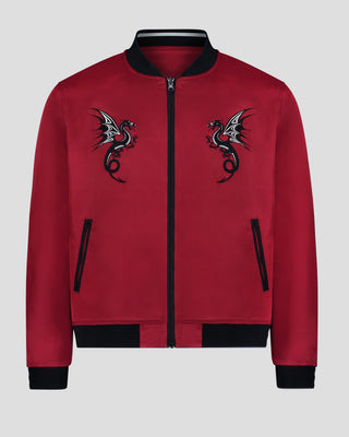 Southern Gents Reversible Tiger + Dragon Bomber Jacket