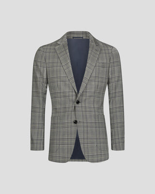 Southern Gents Single Breasted - Grey + Green Plaid
