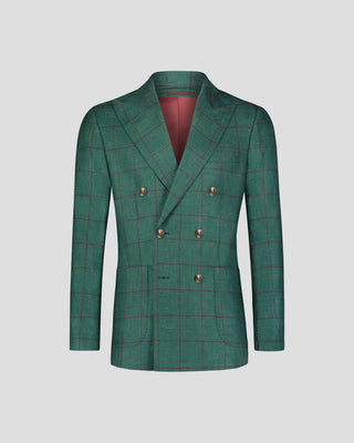 Southern Gents Double Breasted - Green Plaid
