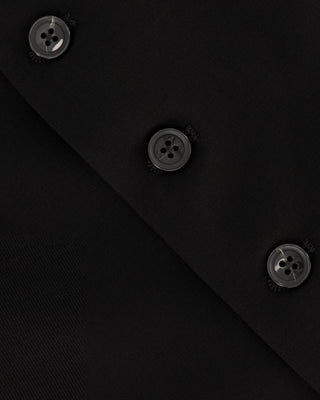 Southern Gents Single Breasted Vest - Black