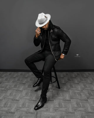 Southern Gents Miller Ranch Fedora - Platinum