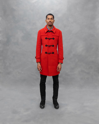 Southern Gents Duffle Coat – Blood Orange