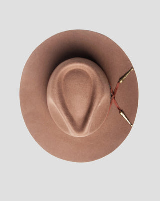 Southern Gents Lone Star Fedora - Mocha