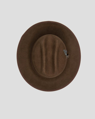 SG Miller Ranch Fedora - Chocolate
