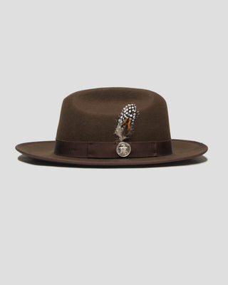 SG Miller Ranch Fedora - Chocolate