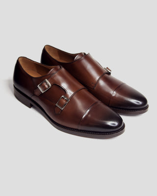 Southern Gents Hamilton Double Monkstrap - Dark Brown