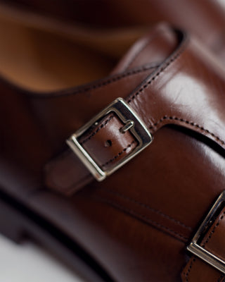 Southern Gents Hamilton Double Monkstrap - Dark Brown