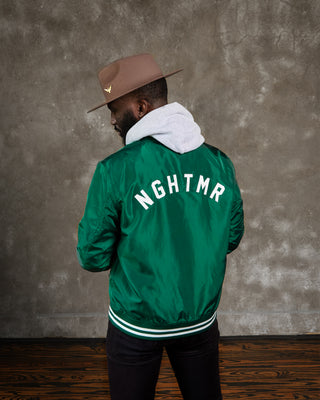 Southern Gents - Kamaru Usman UFC 278 - NGHTMR Bomber Jacket - Hunter Green
