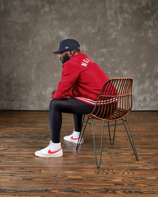 Southern Gents - Kamaru Usman  - NGHTMR Bomber Jacket - Red