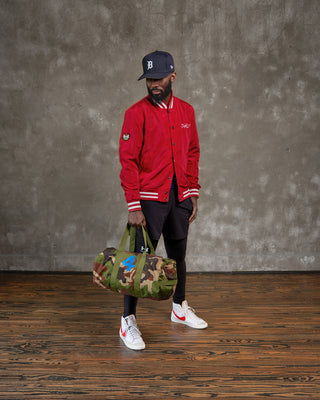 Southern Gents - Kamaru Usman  - NGHTMR Bomber Jacket - Red