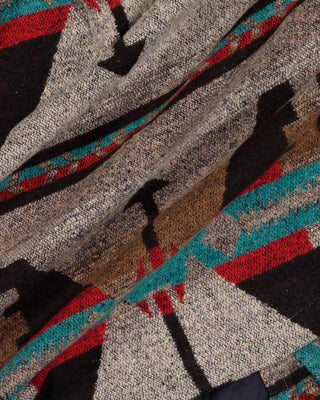 SG Aztec Overshirt - Brown + Teal